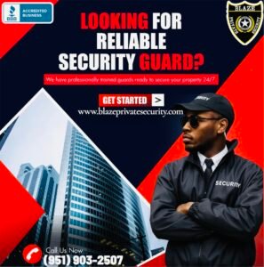 Private security guards in Corona 