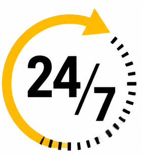 24/7 Availability